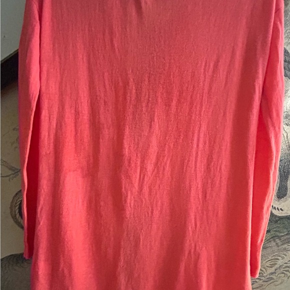 Cynthia Rowley Cardigan Sweater Long Tunic Length SZ Medium - Picture 6 of 9